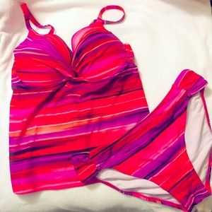 Maidenform Tankini Swim Suit